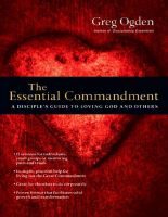 Greg Ogden the_essential_commandment_a_di.epub